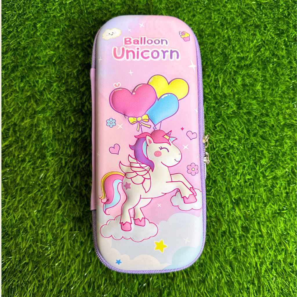 balloon unicorn pencil box for kids