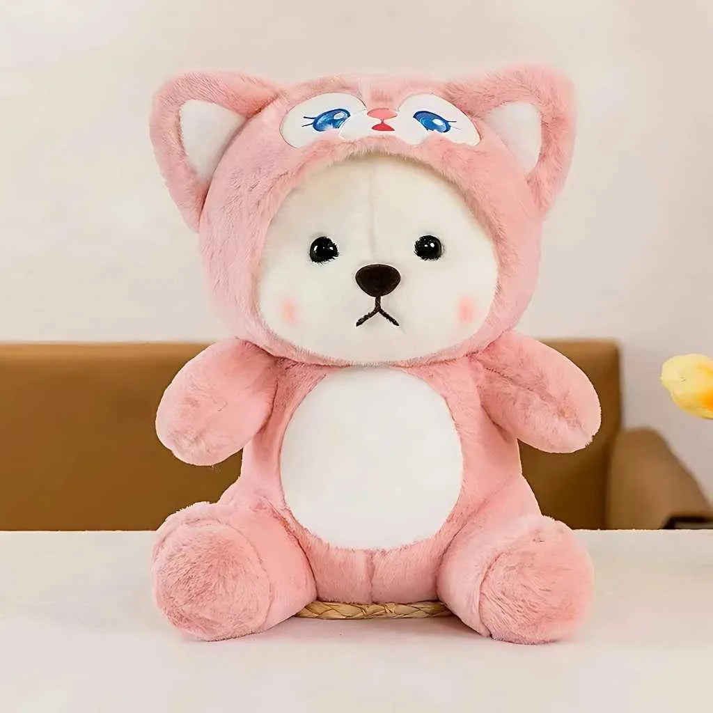 Cross Dressing Cute Teddy Bear Soft Toy