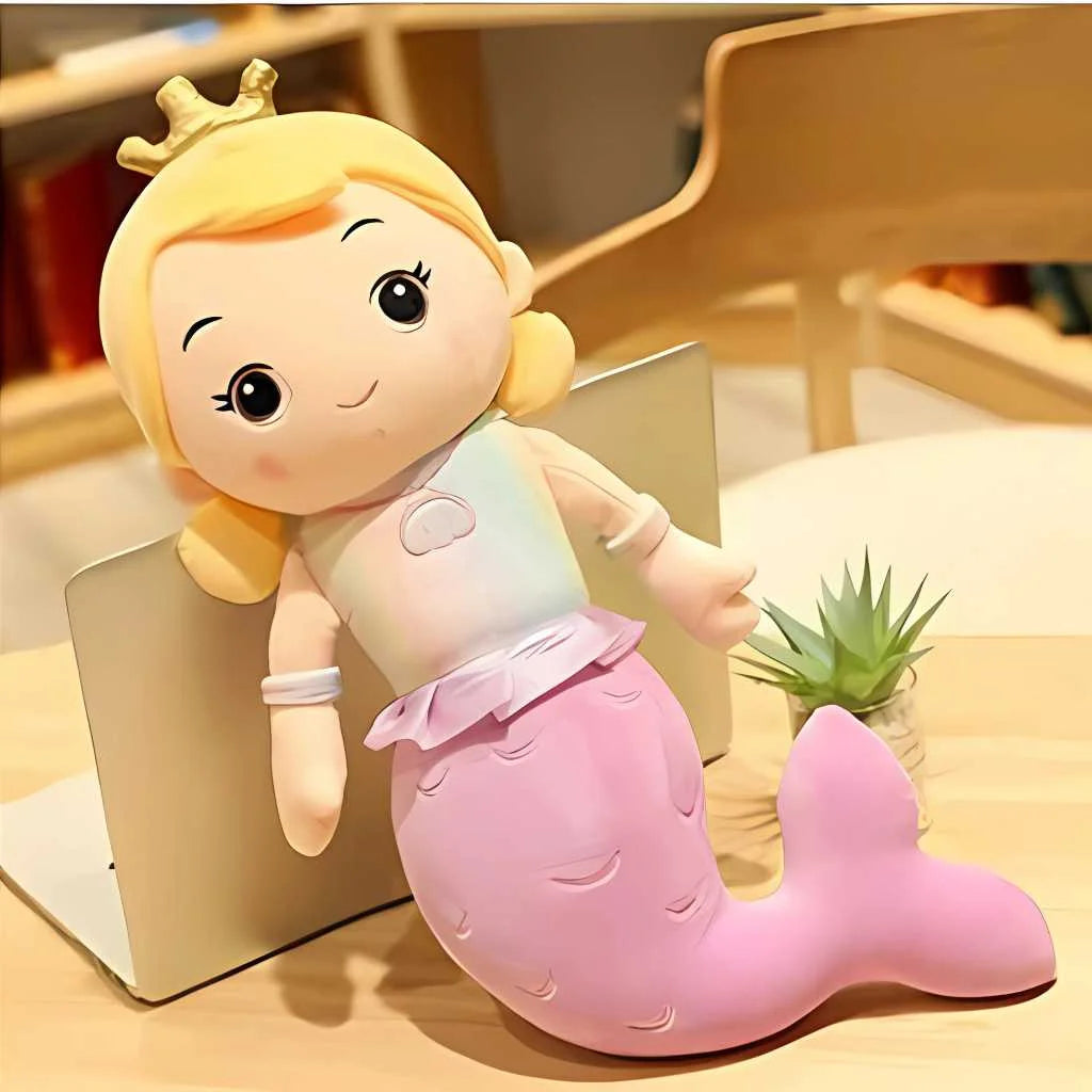 Cute Super Soft Mermaid Doll Plush Toy