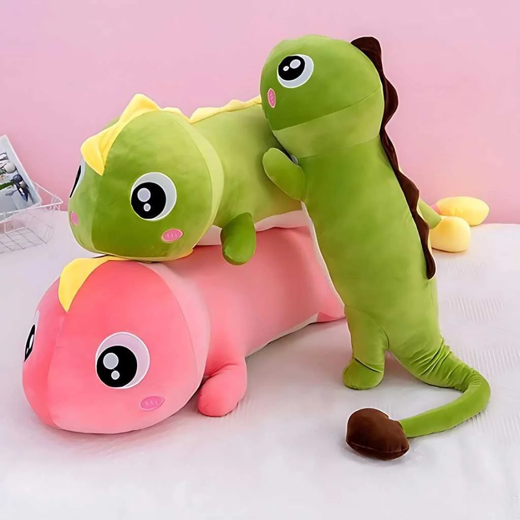 Long Plush Animal Dinosaur Soft Toys Pillow