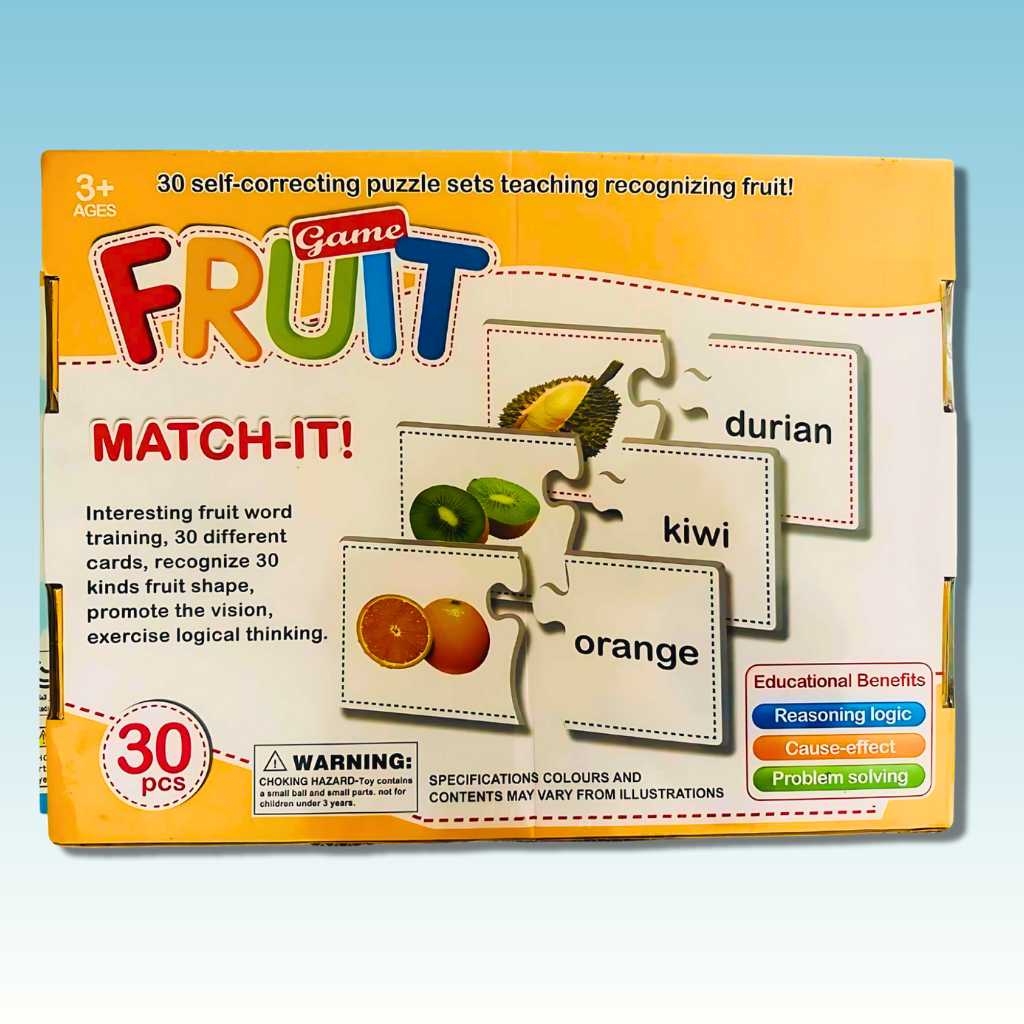 Match It Spelling Puzzle Game Educational Toy