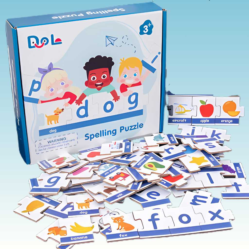 Spelling Puzzle Game Educational Toys for Kids